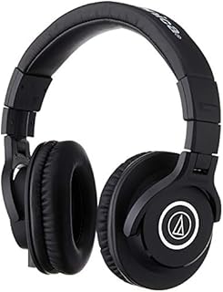 Audio-Technica M40x Professional Studio Headphones for studio recording, creators, DJs, podcasts and everyday listening