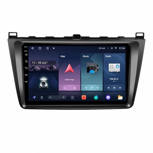 Navegador satelital Mazda 6 2 GH para solucionar fallos de ruta con mapas de Europa integrados