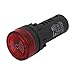 Aexit AD16-22SM AC Electronic security 220V Flash Light LED Active Buzzer Beep Indicator Red