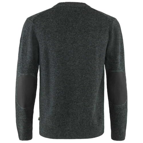 Fjällräven Herren Övik Round-Neck Sweatshirt, Dark Grey, L
