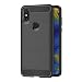 Produktbild AICEK Compatible Xiaomi Mi Mix 3 Hülle, Schwarz Silikon Handyhülle für Xiaomi Mix 3 Schutzhülle Karbon Optik Soft Case (6,39 Zoll)