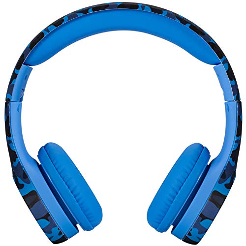 Image of Snug Play+ Kids Headphones with Volume Limiting for Toddlers (Boys /Girls) - Blue Camo