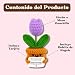 Imagen de Tulipán de Crochet con Tarjeta