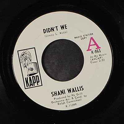 didn't we / i remember loving you 45 rpm single