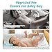 10 Pcs Peepeeteepe Baby boy with 4 Straps, Pee Peep Teepee Baby Boy with Storage Bag & Laundry Bag, Strong Water Absorption Pee Covers for Baby boy Newborn