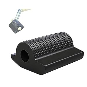 Ugozen Manchon Caoutchouc Pedale Protege Chaussure Moto, Embout de Protection de Selecteur de Vitesse Moto Antidérapant Noir de Largeur 39mm et diametre Interne 8mm