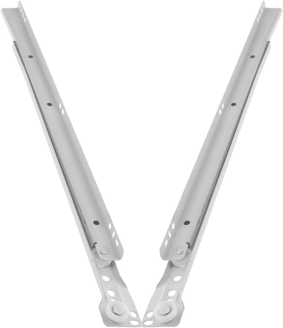 Vaguelly 2pcs 14-inch Drawer Slides Side Mount Sliding Rails Heavy Duty Steel Replacement Rails for Cabinet Drawers and Dresser Hardware