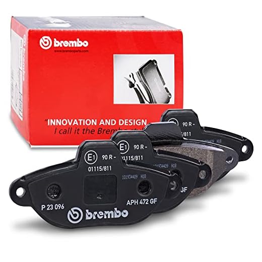 Brembo P 23 096 - Pastiglia Freno - Anteriore