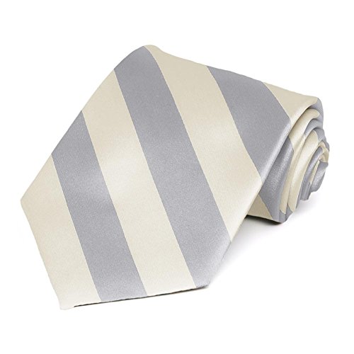 Image of tiemart Men's Striped Tie Standard Length