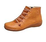 ❤ Dämpfung: Frauenbogenstütze Knöchelstiefel, Stoßdämpfe, weich & bequem, Fersenschmerzen lindern.