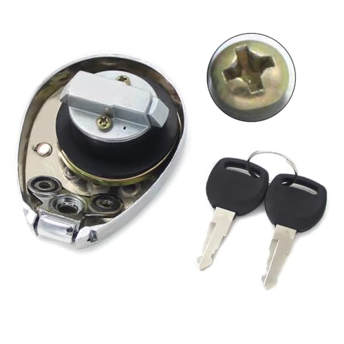 Bouchon de réservoir d'essence VN1500 BJ250 EN400 en alliage robuste avec clés