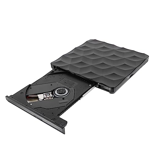 OSALADI Quemador Portátil Ultra Delgado Reproductor De Blue Ray Reproductores De Bluray Portátil Delgado Controlador Tipo C Regrabadora Lector De Unidad Grabadora De DVD Unidad De DVD