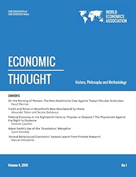 Paperback Economic Thought, Vol 4, No 1, 2015 Book