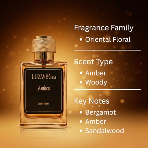 Image of Ambre 50 ml Luxury Perfume (Amber) | Long Lasting Unisex Fragrance | Premium Rich Amber Scent for Men & Women | Strong Deep Signature Perfume | Ideal Gift Option