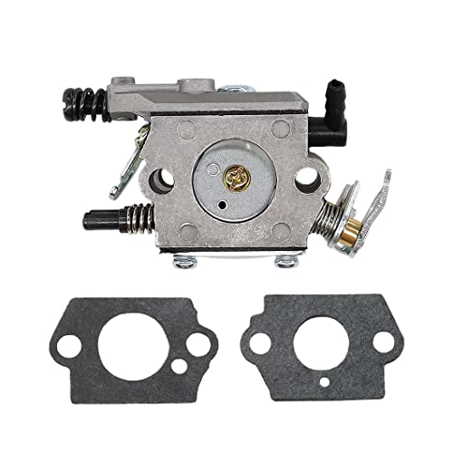 MCHNIC Carburateur pour tronçonneuse Husqvarna 40 45 240R 245R 240EPA 245RX remplace Walbro WT-99# 502100303