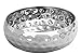 Elegance Bolt Hammered 11-Inch Round Stainless Steel Serving Bowl