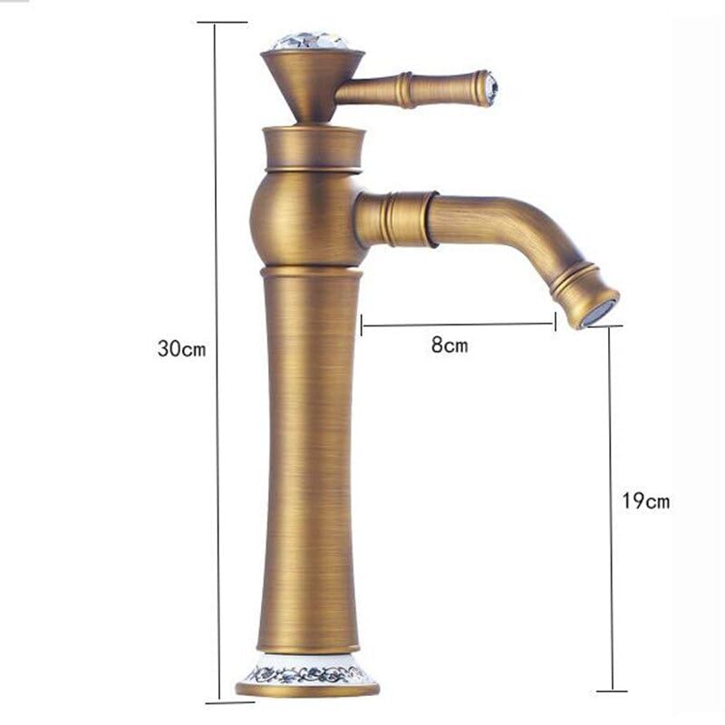 Mitigeur de lavabo eau chaude froide pour éviter les éclaboussures - 2