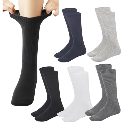 Image of Women Cotton Crew Socks Soft Comfortable Thin And Breathable on Top Durable Double Layer Cushioned Reinforced Sole.