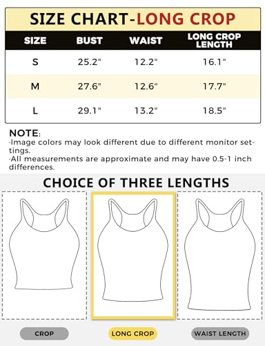 Camisole de sport basique sans couture orange taille S coupe longue - 6