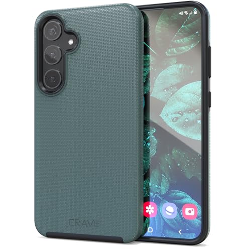Image of Crave for Samsung Galaxy S24 Plus Case, Shockproof Protection Dual Layer Case for Samsung Galaxy S24 Plus (6.7 inch) - Forest Green