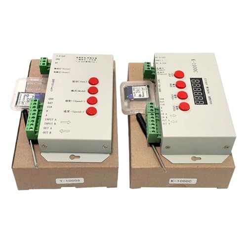 Controlador K-1000C LED 2048 píxeles DC5-24V para tiras programables 4