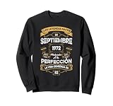 Mujer Leyendas Septiembre 1972 Hombre Mujer 53 Años Cumpleañ Sudadera