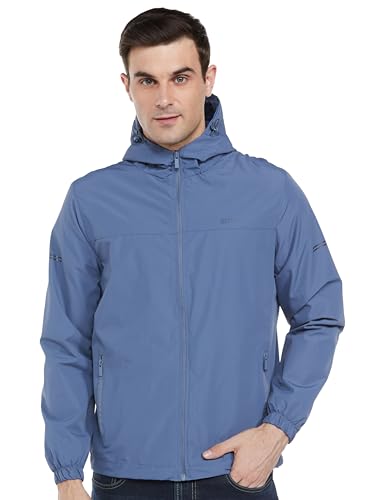 Image of Qube By Fort Collins Men's Regular Fit Activewear Jacket - All-Weather Winter Jacket, Lightweight & Comfortable