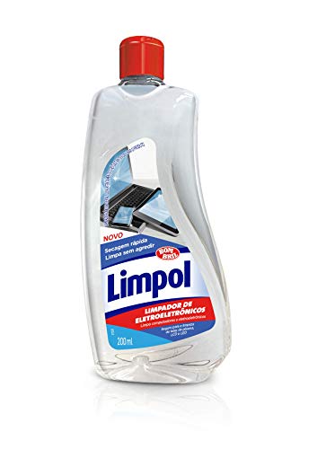 Limpador Eletroeletrônicos 200ml, Limpol