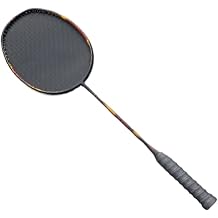 Carbon Fiver 4U 80-84g Badminton Racket 28-30LBS Professional Offensive Type Racquet Strung Rackets with Bags