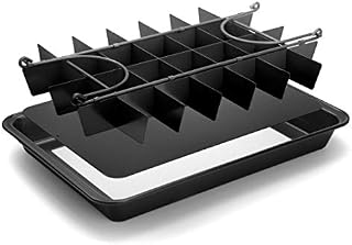 Elbee Home Professional Brownie Baking Pan, Includes Browny Divider for Perfectly Cut Brownies