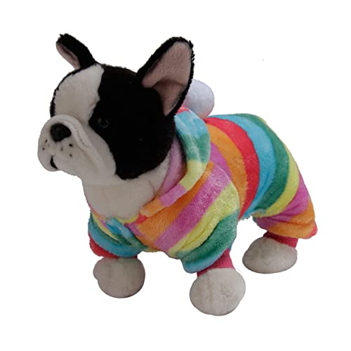 PATKAW Cachorros Vestidos Para O Inverno Arco-Íris Casaco De Cachorro Cachorro Roupas Quentes Casaco