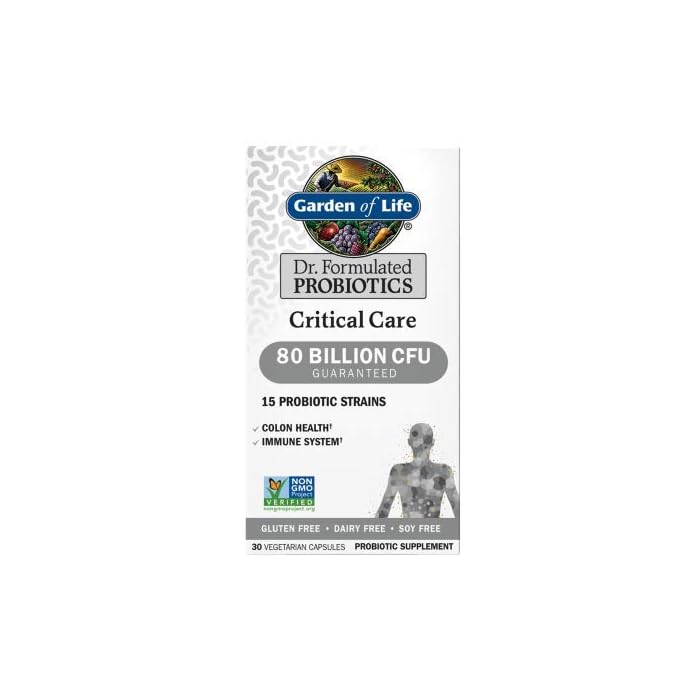 Buy Garden of Life Dr. Formulated Probiotics Critical Care 80 Billion