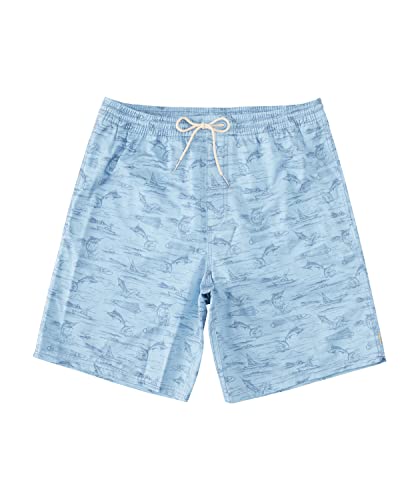 Quiksilver Men's Standard Marlin Jig Volley Swim Trunk Boardshort