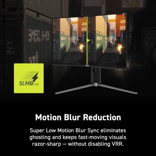 Image of msi MAG 274CQPDF X32 27-inch 2560 x 1440 (QHD) Gaming Monitor, AMD FreeSync Premium, Dual Mode with WQHD 320Hz and HD 400Hz, HDR Ready, HDMI, VGA Port, VESA, Tilt, 0.5ms, Black
