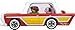 Basic Fun Fisher Price Classic Nifty Station Wagon Toy, Red