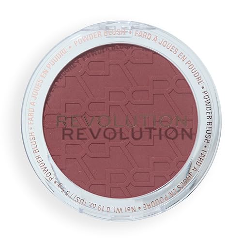 Revolution Blusher Reloaded, Efecto Aerógrafo, Colorete Modulable, Acabado Mate Suave, Vegano y No Probado en Animales, Sugar Toast, 7.5g