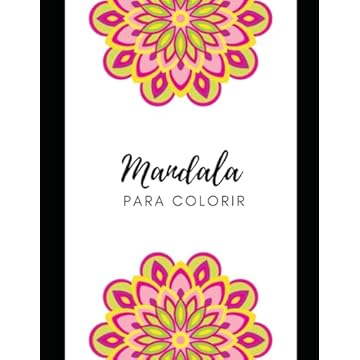 Capa do livro MANDALA PRA COLORIR (Portuguese Edition)
