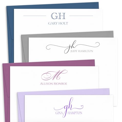 Sunny Ink Paper Co. Personalized Custom Monogram...