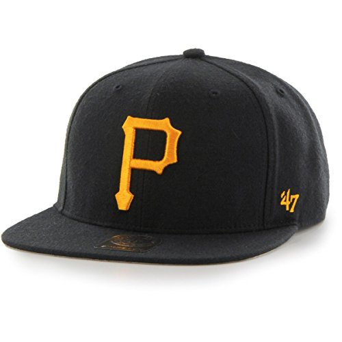 '47 Brand Snapback Cap - NO Shot Pittsburgh Pirates Black