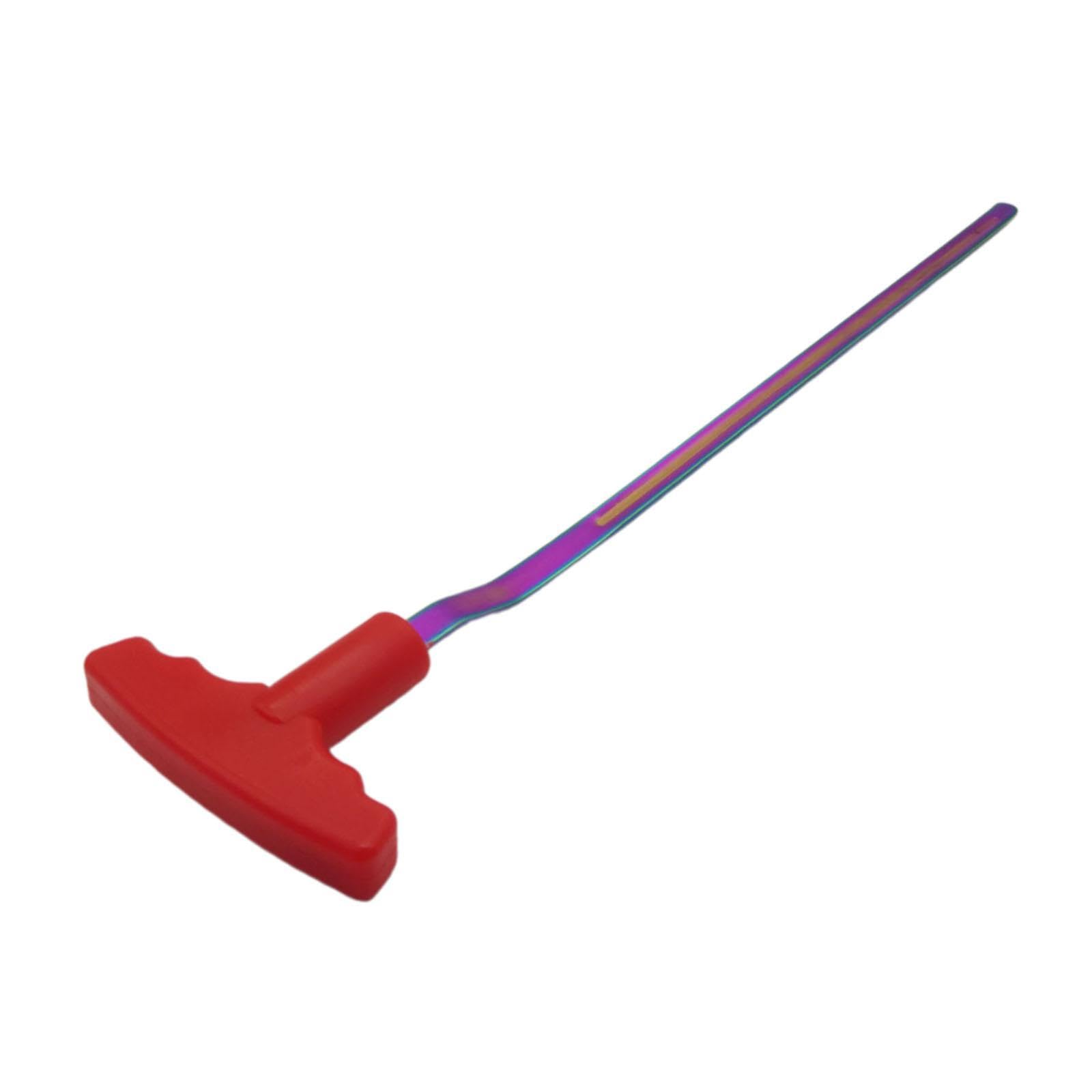 Yiju Golf Grip Removal Tool for Club Maintenance, Red Colorful