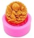 Longzang Rose Angel Silicone Mold Craft Art Silicone Soap Mold Craft Molds DIY Handmade Soap Molds (S208)