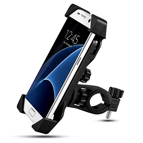Nasharia Molbory 2019 Support Universel pour téléphone Portable et Moto pivotant à 360° pour Guidon de vélo pour iOS Android GPS 4,0-6,5"