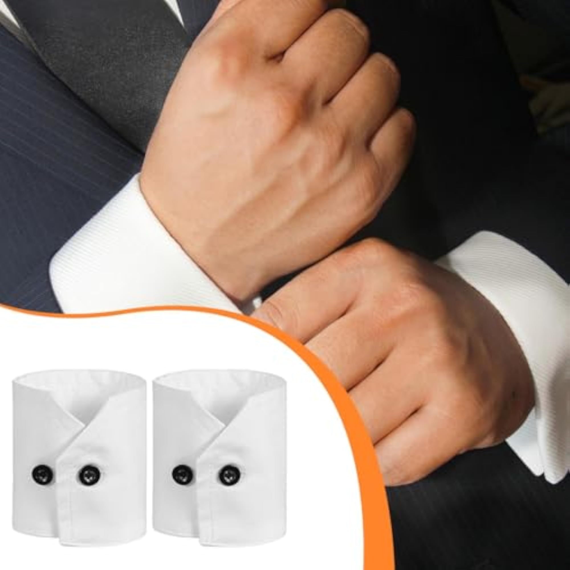 Men's Detachable Sleeve Cuffs for Outdoor Sweatshirt