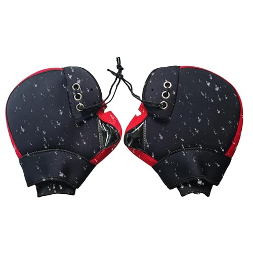 Guantes de moto de nieve – Guantes de manillar de motocicleta, guantes de motocicleta resistentes al viento | Guantes térmicos impermeables de invierno para senderismo, correr, equitación, ATV, ,