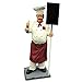 Produktbild XXL Chef Koch mit Tafel 180cm lebensgross Garten Deko Figur Gastrofigur Restaurant inkl. Spedition