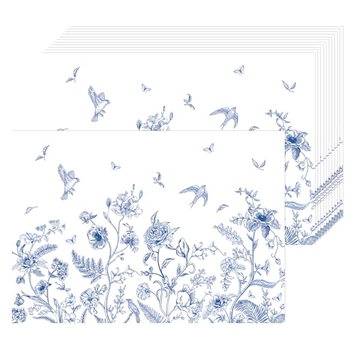 HSDSH HSD-Blue floralbird-50PCS