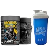 Moons Truck Pre Entreno Zoomad (510 g, Banana Kick) + Mezclador Cerrefit