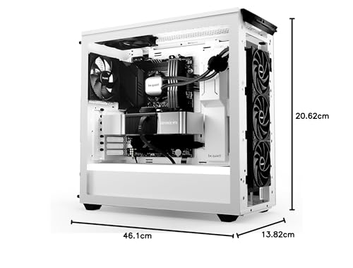 Pure Loop 2 360mm AIO Raffreddamento a Liquido CPU, ARGB, 3x Pure Wings 3 120mm PWM Silenziosi, Pompa PWM Doppia Decoupled, Compatibile Intel LGA1851/1700, AMD AM5/AM4 - Sistema di raffreddamento - Immagine 9