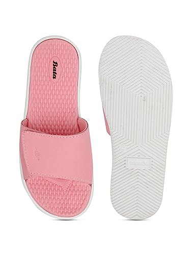 Image of Bata E - BUBBLE X MULE Pink Casual Slipon Open Toe Mule Thong Slipper Flat & Low HH 0-25 MM For Women