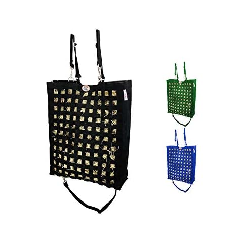 Paris Tack Ultra Slow Feeder Horse Hay Bag with Super Tough Bottom and 6 Month Warranty Cover